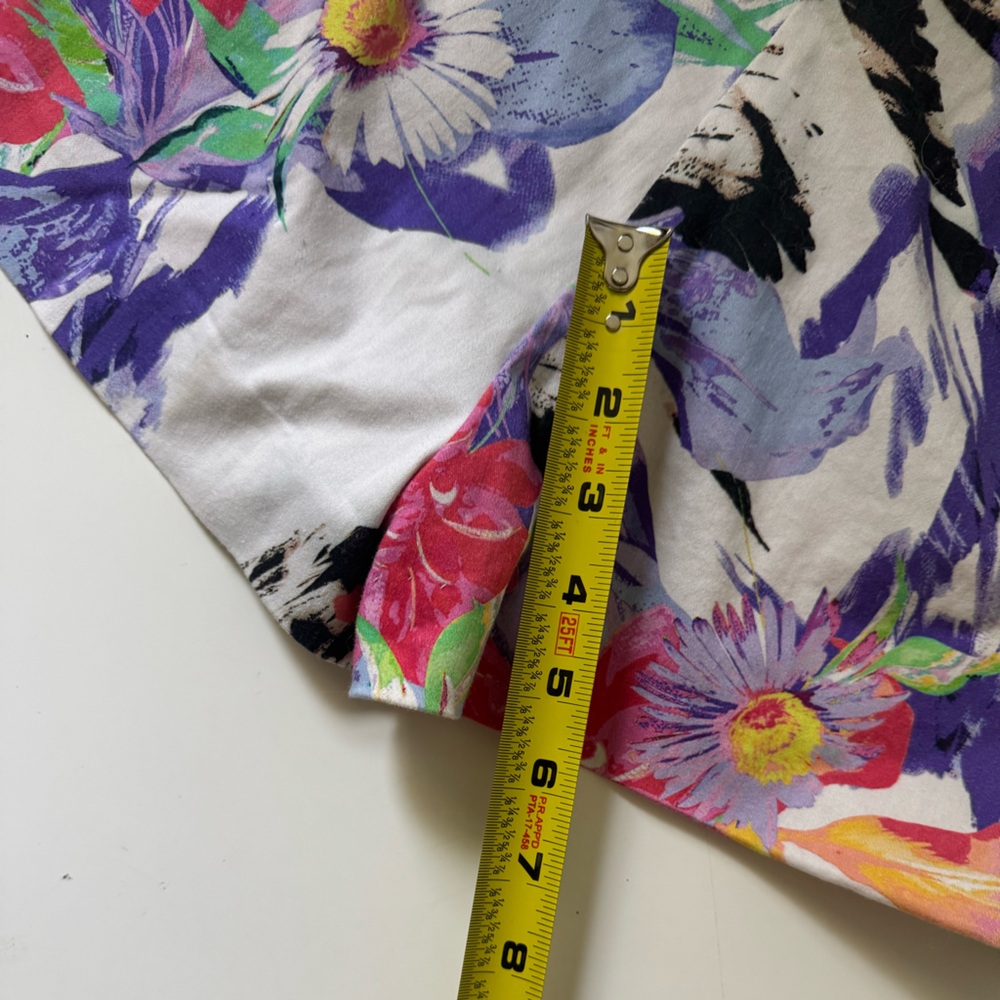 Marciano Hibiscus Shorts Size 4 - Picture 10 of 12